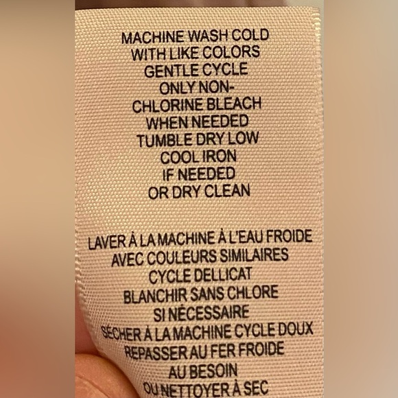 Philosophy Blouse Sz S/P Light Mauve/Nude Button Keyhole Button Cuffs - Picture 6 of 6